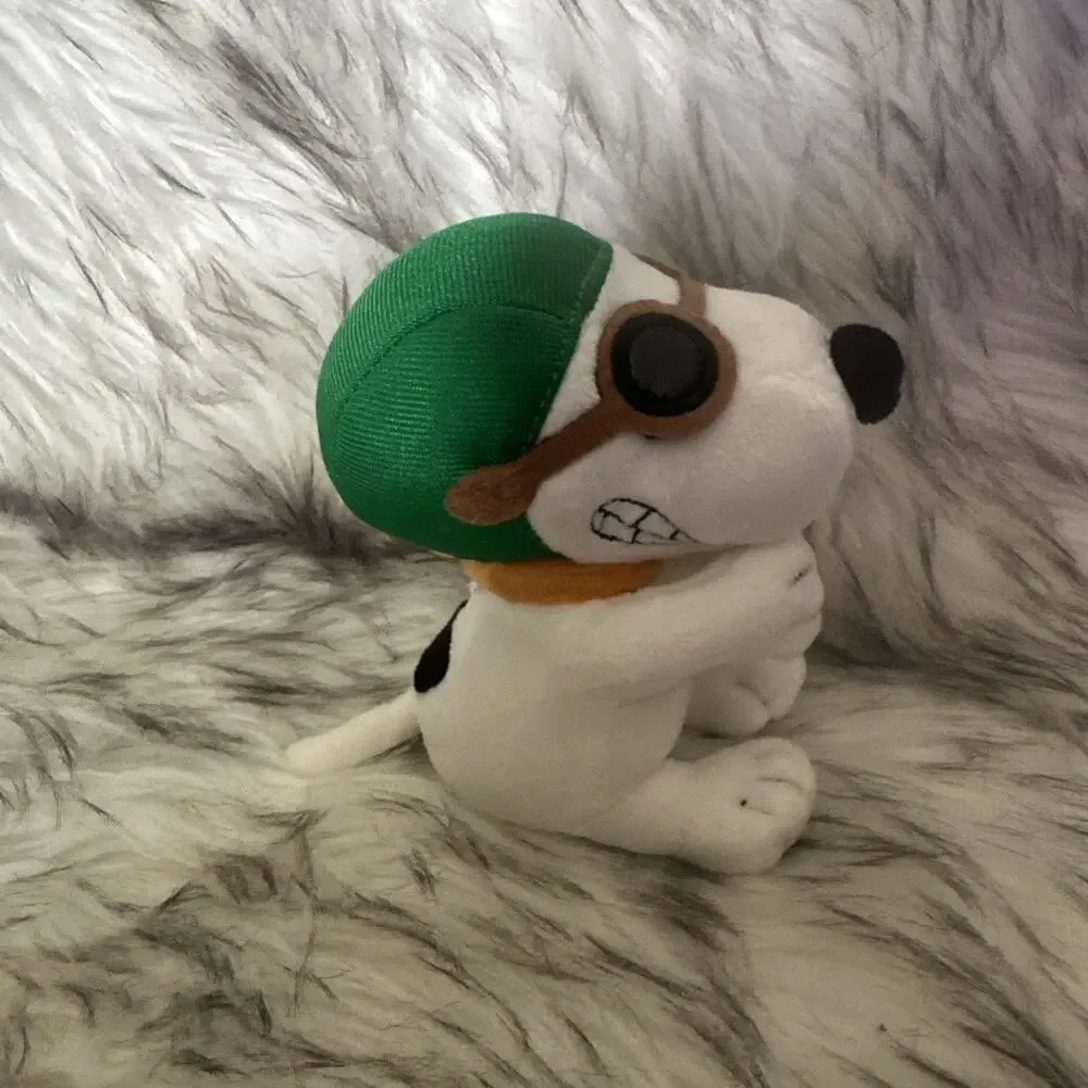 Hallmark Peanuts Snoopy as the Flying Ace Zip-Along Plush Toy New With Tag